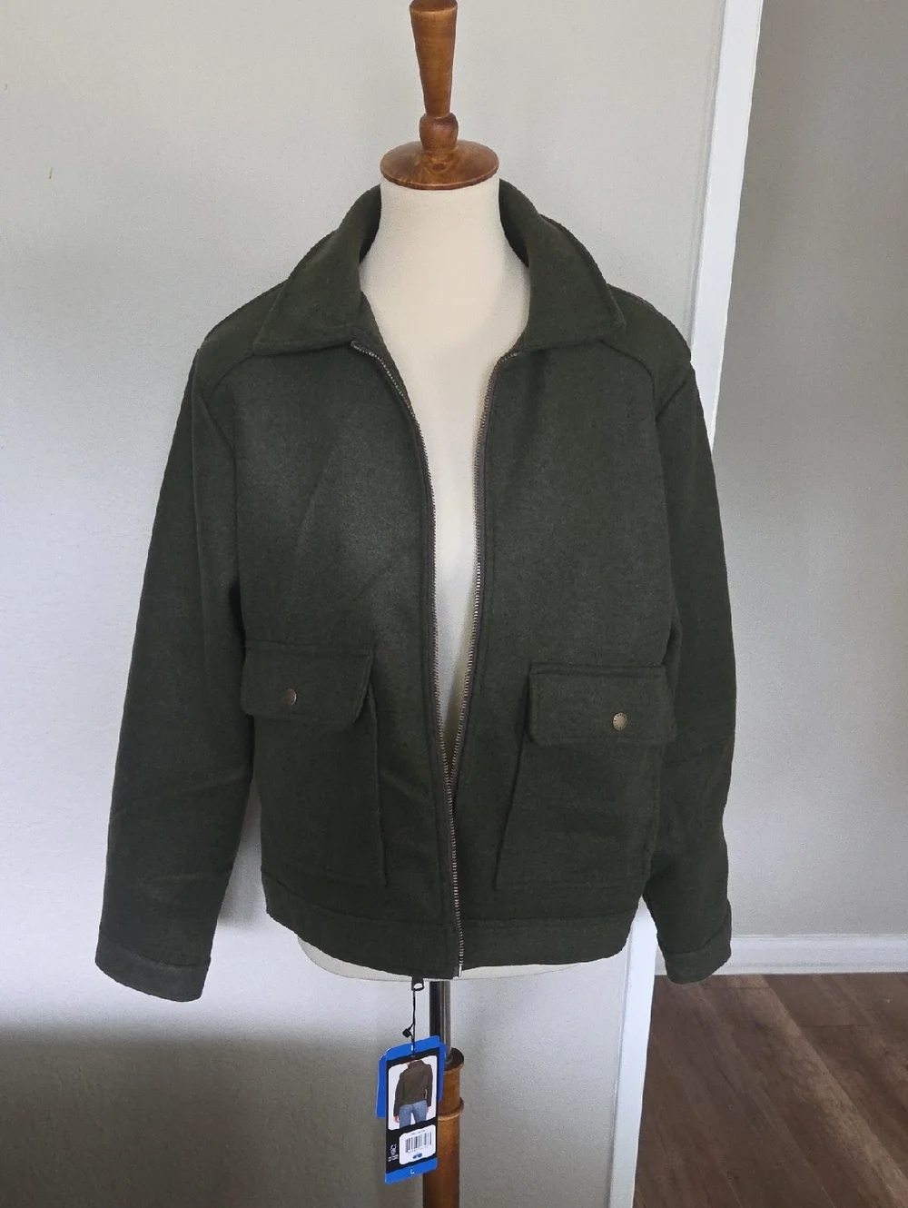 Banana Republic Olive Green Jacket - Picture 1 of 4